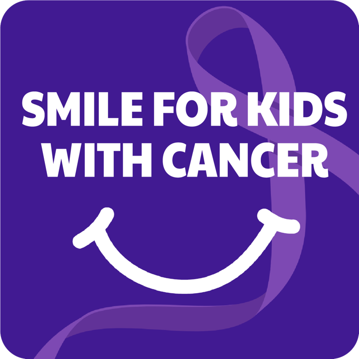 Smile for Kids with Cancer challenge badge
